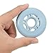 PATIKIL 70mm OD Inline Skate Wheels 4 Pack 82A Roller Skate Wheels Replacement Accessories for Single Row Skate Caster Board Indoor or Outdoor, Blue