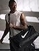 Nike Unisex Brasilia 9.5 Training Duffel Bag (Medium, 60L), Black/Black/White, MISC