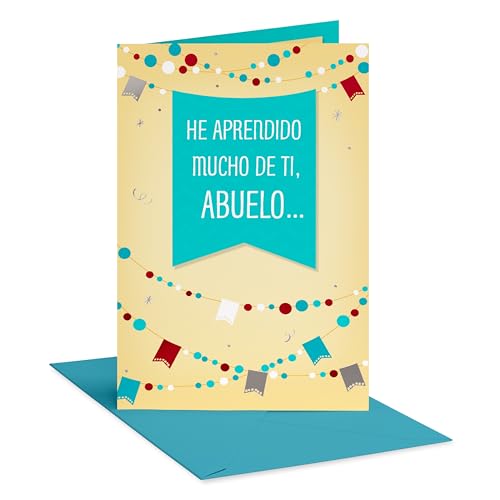 American Greetings Spanish Birthday Card for Grandfather (Feliz Cumpleaños)