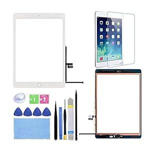 for iPad 8 (8th Gen 2020) Screen Replacement Touch Digitizer Glass 10.2″ A2270 A2428 A2429 A2430 Assembly with PreInstalled Adhesive+Toolkit+Screen Protector