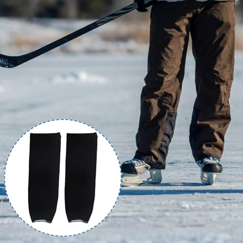 Calcetines de hockey de punto para entrenamiento en pistas de hielo frías 5