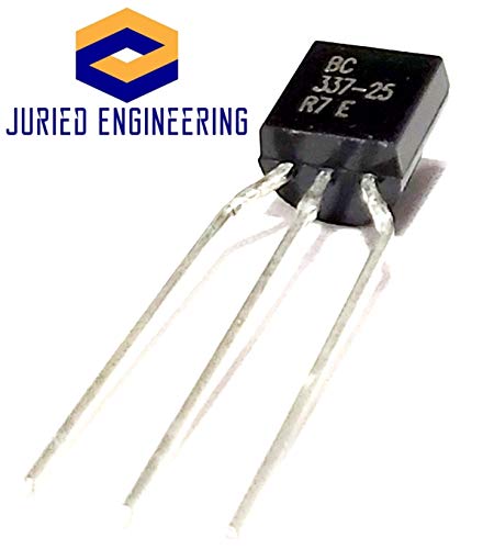 Juried Engineering Bc337-25 Bc337 Transistor Bipolar (Bjt) Bjt Transistor Npn 45V 800Ma 210Mhz 625Mw Through Hole 3-Pin To-92 (Pack Of 25) #TOP2