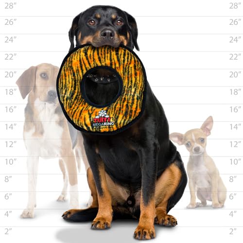 Tuffy Jouet Chien Mega Ring Tiger accessoire de lancer interactif - 3