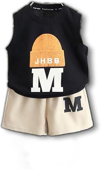Baby Boys Shorts Clothes Toddler Cooler Version Vest Tops Short Pants Summer Outfit 2pcs Set