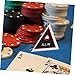 BRIGHTFUFU All Dual Heart Poker Dealer Button Marker for Hold Card Games Poker Accessory for Game Night