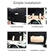 PU Leder Auto Sonnenbrille Brillenetui Aufbewahrungsbox Organizer für SUV LKW Halter Sonnenblende (Beige)