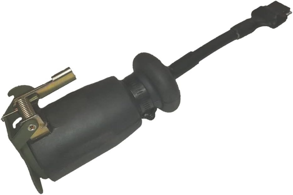 12 Pin to Flat 4 Military 24v Trailer Adapter Cord- Compatible with Humvee M998 (Cable E) 13" Long
