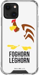 Skinit Clear Phone Case Compatible with iPhone 14 Plus - Officially Licensed Looney Tunes Foghorn Leghorn Identity Design