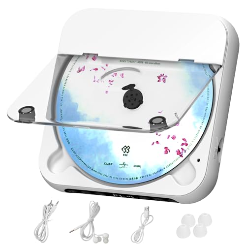 ENVYCLOUD Portable CD Player with Bluetooth