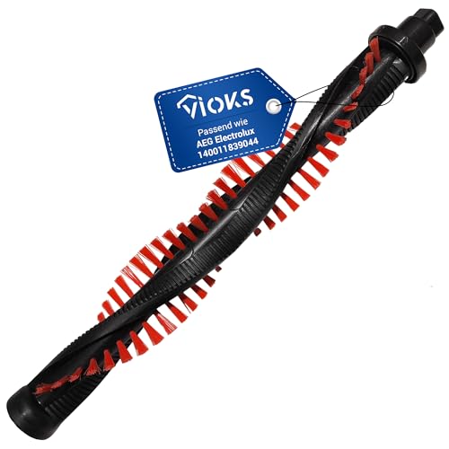 VIOKS Cepillo de repuesto para aspiradora AEG Electrolux 140011839044 - Rodillo de cepillo giratorio para aspiradora de mano CX7 CX8 AG3 AG5 ZB3 ZB5 y AEG Piezas de repuesto