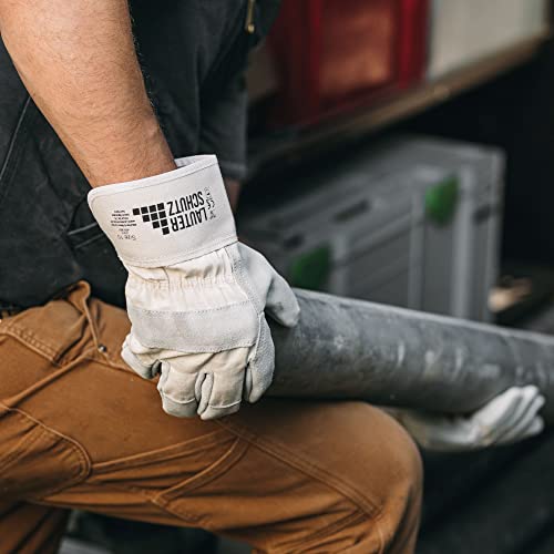 Arbeitshandschuhe aus Leder für verschiedene Anwendungen – 3er Pack