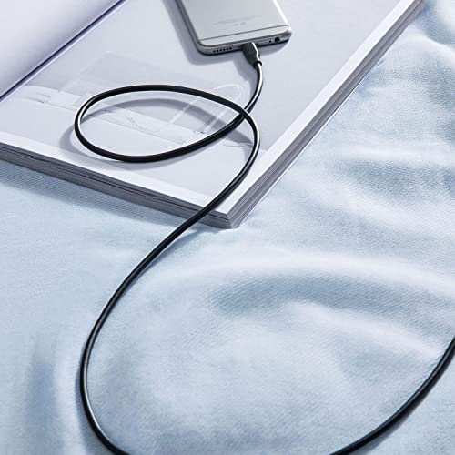 Image of Anker Powerline II Lightning Cable,Apple MFi Certified,USB Charging /Sync Lightning Cord Compatible with iPhone 11 Series /SE /Xs /XR,and More(10FT,Black)