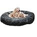 ANQI Grand Lit Orthopédique pour Chien XXL,Panier pour Chien en Peluche Donut Lavable Confort Canapé-lit pour Animaux de Compagnie pour Grands Chiens Golden Retriever, Berger Allemand