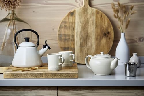 Miniatura 5 de Le Creuset Taza Mediana De Cerámica De Gres, 0, 2 L, Meringue, 70303207160099