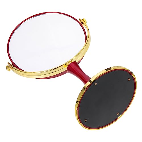 Alipis Espejo De Tocador Espejo De Maquillaje De Doble Cara Aumento Ajustable Espejo De Maquillaje Espejo De Maquillaje De Doble Cara Espejo De Escritorio De Acero Inoxidable