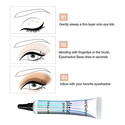 Meicoly Glitter Eyeshadow Palette,Chunky & Fine Pressed Pigmented Mineral Ultra Makeup With Eyeshadow Primer,Eyeshadow Base,Glitter Primer,Long Lasting Waterproof Shimmer Eye Shadow Palette For Face Body,30 Colors #TOP6