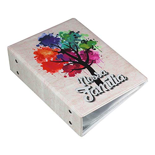 Álbum de Fotos 10x15 Nossa Grande Família 500 Fotografias + ADESIVO