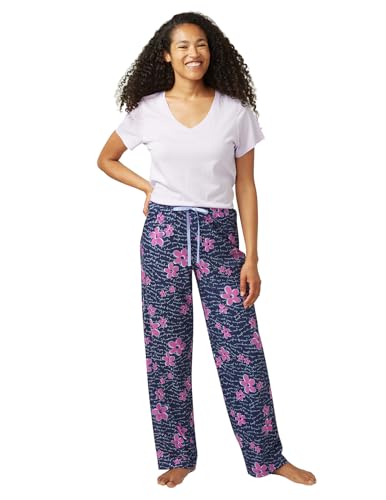 Image of HUE Women's Sleep and Lounge Pajama Separates, Late Summer & Fall Collection, Medieval Floral Lyrics - Sleep Pant, Large