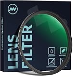 Walking Way 49MM Ultra-Low Reflectivity MCUV Lens Filter, UV Protection Filter 28 Multi-Layer Coating Ultra-Slim HD Waterproof Scratch Oil Resistant Lens UV Filter, HD High Transmittance Optical Glass
