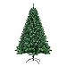 Produktbild Homewit künstliche Weihnachtsbaum 180 cm(Ø ca. 105 cm), 1,8 M künstliche grüne Tannenbaum mit 1000 Zweige, abziehbar zusammenklappbar und schwer entflammbar, Christbaum mit Metall Ständer(Ø ca. 45 cm)