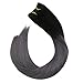 Produktbild Ugeat Brasilianisch Glatt Haare #1B/Silver Ombre Schwarz mit Silber Weaving Extensions Remy Echthaar Tressen Weave Bundle 100g