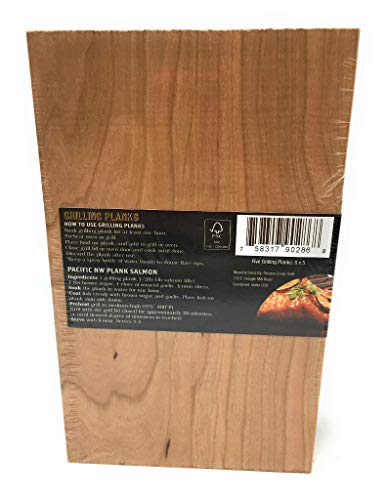 Outdoor Gourmet, Wood Plank Sampler 5x8, 5 Count