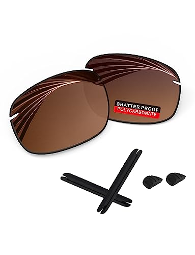 iLikeo PRO+ Polycarbonate Polarized Replacement Lenses for Maui Jim Lighthouse MJ423 Sunglasses - Coppery Brown