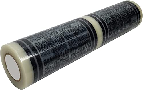 Adhesive Plastic Dealer Must Remove Car Floor Mats (3 MIL / 24 inx300 FT ROLL)