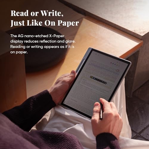 XPPen Magic Note Pad with 10.9" Color Display, 90Hz Refresh Rate, 16.7 Millions Colors, Notebook with 16K Pen Pressure Levels, Ideal for Instant Note-taking, Reading, Document Annotation - Image 2