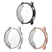 3 Pack Compatible Samsung Galaxy Watch Active Screen Protector Case Cover,YiJYi Ultra Slim Soft Full Coverage Bumper[Sractch-Proof] Protection for Samsung Galaxy Watch Active 40mm