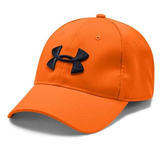 Under Armour Men's Camo 2.0 Hat , Blaze Orange (825)/Black , One Size Fits All