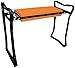 Amtech U5130 Sgabello Pieghevole da Giardino e Ginocchiere, Multicolore