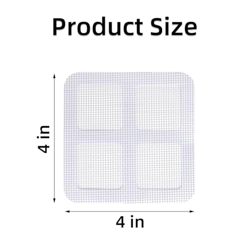 20 unidades cubre desagüe desechable para ducha 4x4 pulgadas miniatura 6