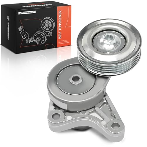 Image of A-Premium Belt Tensioner Assembly with Pulley Compatible with Honda Civic 2006-2011 1.3L, Replace# 31170RMX003