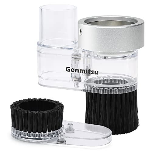 Genmitsu Zapata de polvo ABS para máquinas CNC con un motor de 52mm de diámetro, se ajusta a la mayoría de los motores de husillo de 300W 500W, transparente