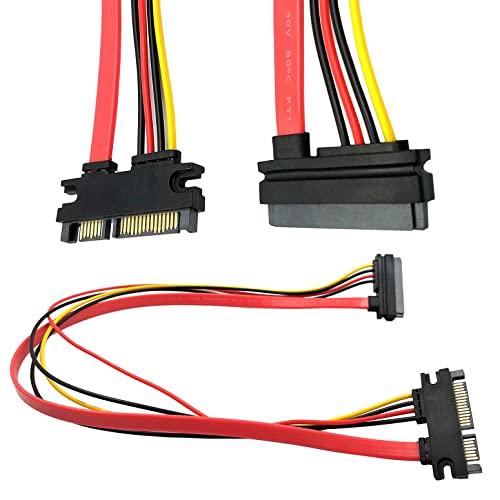 SATAP[uA20C`(50 cm) 22-pin (7 + 15) SATA Male to Femalef[^Ɠd̓R{silmlinegqP[uR[hM/F