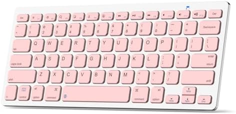 Wireless Computer Keyboard, Bluetooth Keyboard for iPad 10th, 9th, 8th Gen, iPad Pro 12.9/11/10.5/9.7 in, iPad Air/Mini, Mac, MacBook, iMac, Tablets, PC Desktop Laptop - Office Accessories Supplies