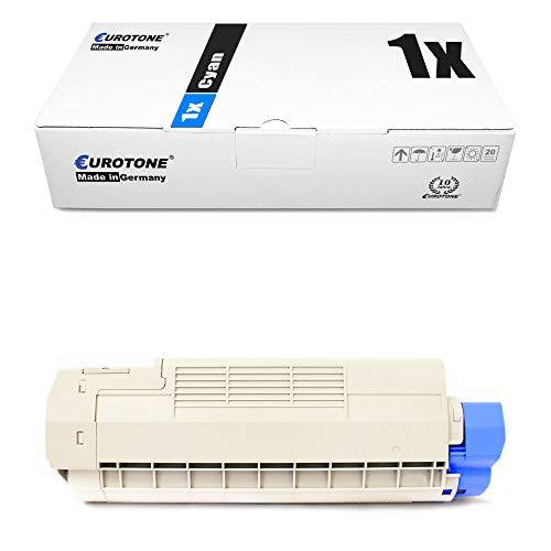 Cartouche OKI C5850 C5950 MC560 bleu compatible Eurotone DN CDN