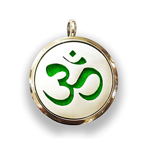 Pendentif aromathérapie diffuseur d'huile essentielle modèle Om Cover