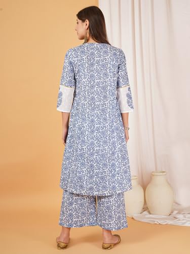Image of COTLAND Fashions Kurta Set with Palazzo