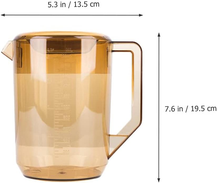1pc Plastic Juice Kettle Cold High Temperature For Home Pot Water