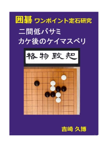 囲碁 ワンポイント定石研究 二間低バサミ カケ後のケイマスベリ
