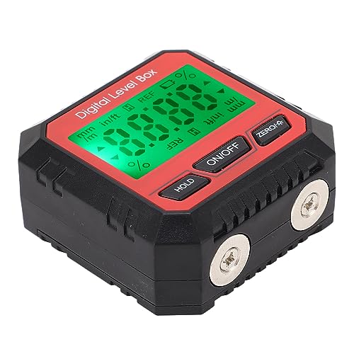 Nivel digital Tyenaza con base magnética y LCD miniatura 4