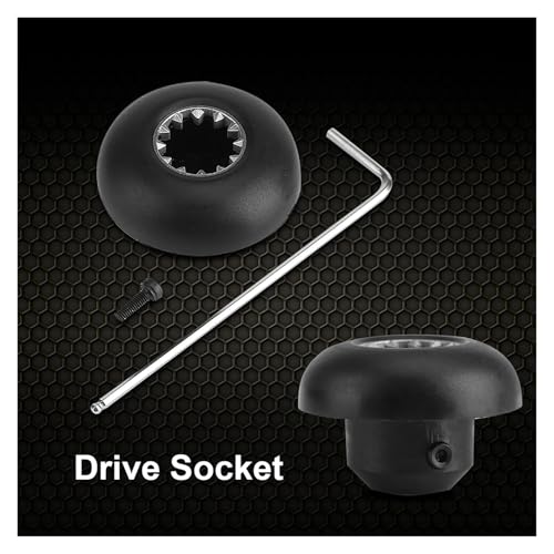 Kit de enchufe de accionamiento para batidora con llave hexagonal 5
