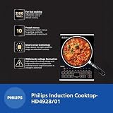 Philips Viva Collection HD4928/01 2100-Watt Induction Cooktop — view 2