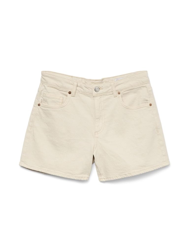 VERO Moda Damen Shorts Vmtess Mr Short DNM Shorts Mix Ga Noos