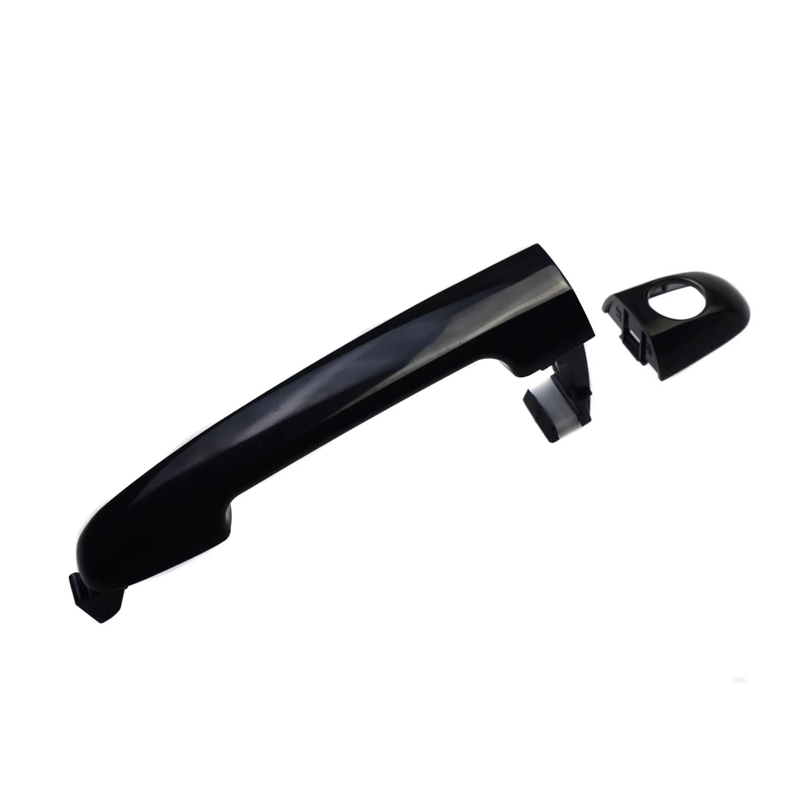 Ohkylsd Front Left Black Door Handle Exterior Car Door Handle 826523K000 826523K020 826513K000 For Hyundai For Sonata 2006 2007 2008 2009 2010 2.4L 3.3L Replacement Handles(Front Left Black)
