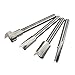 Bestgle 10Pcs Titanium Router Bits 1/8