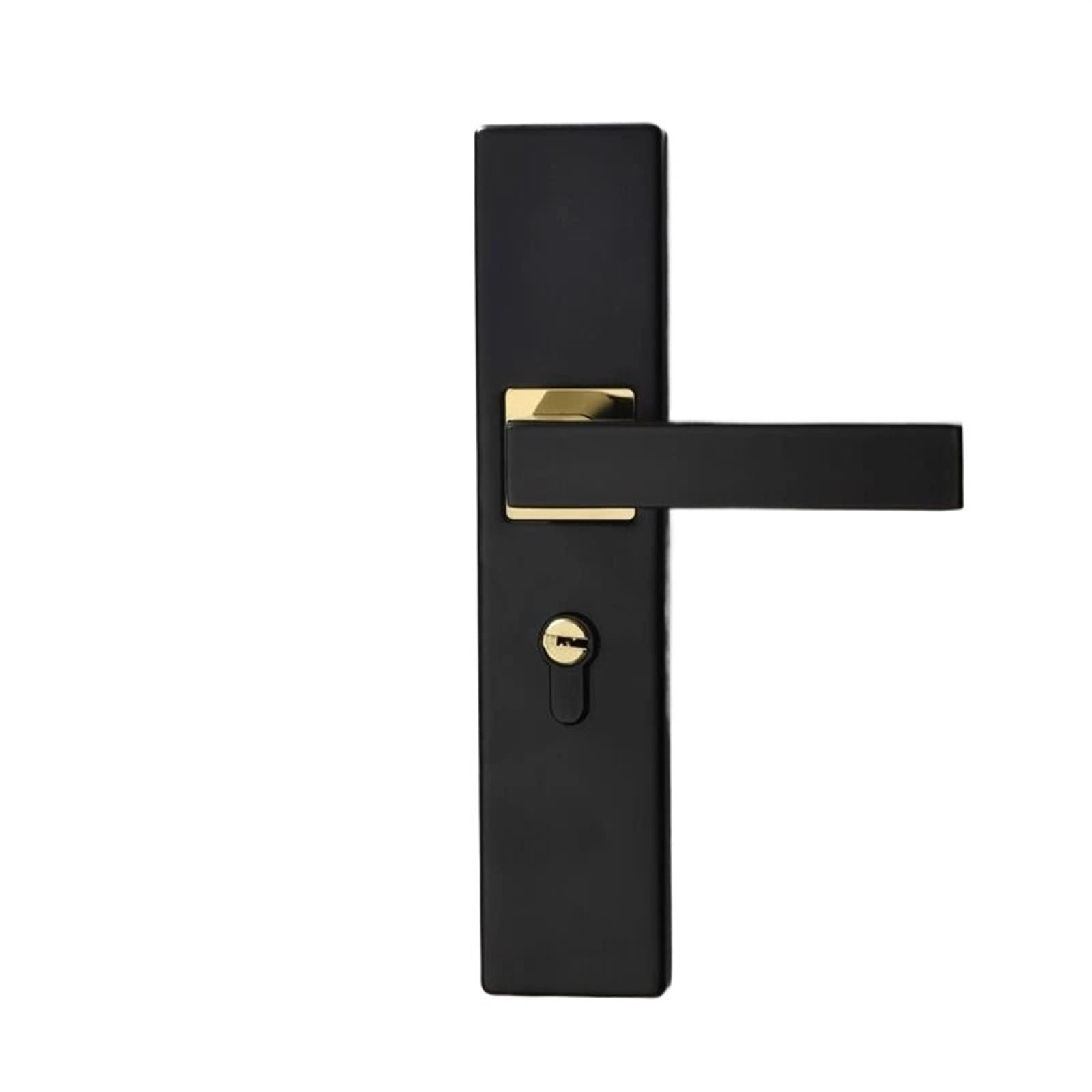 Poignée de porte d'entrée de sécurité noire pour préserver le calme de vos nuits en famille