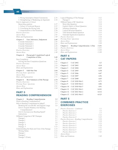 Image of Pearson Verbal Ability and Reading Comprehension for CAT 2025 |Solved 2024 paper | for SNAP & XAT